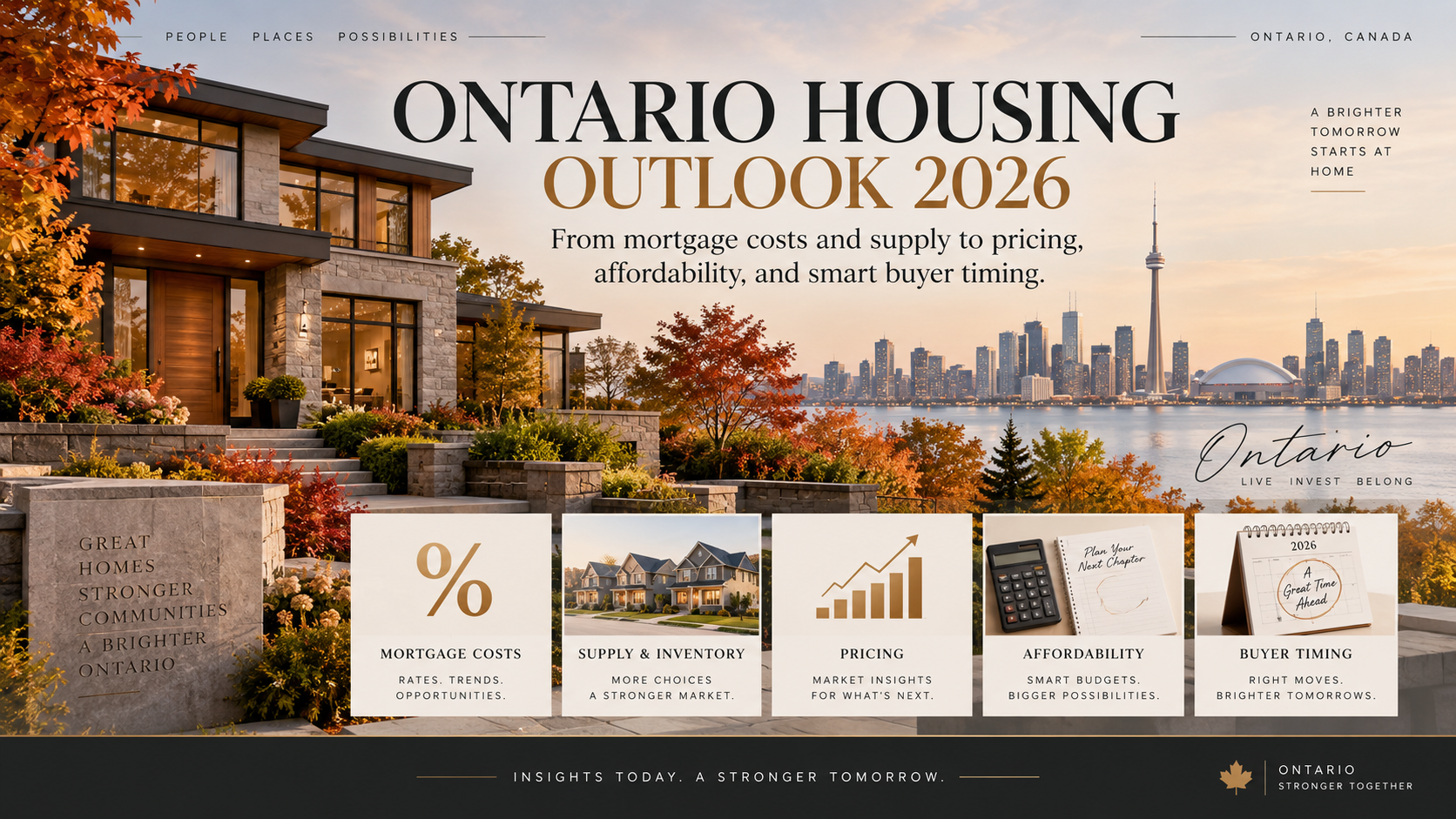 Buy Now or Wait? Ontario Housing Outlook for 2026